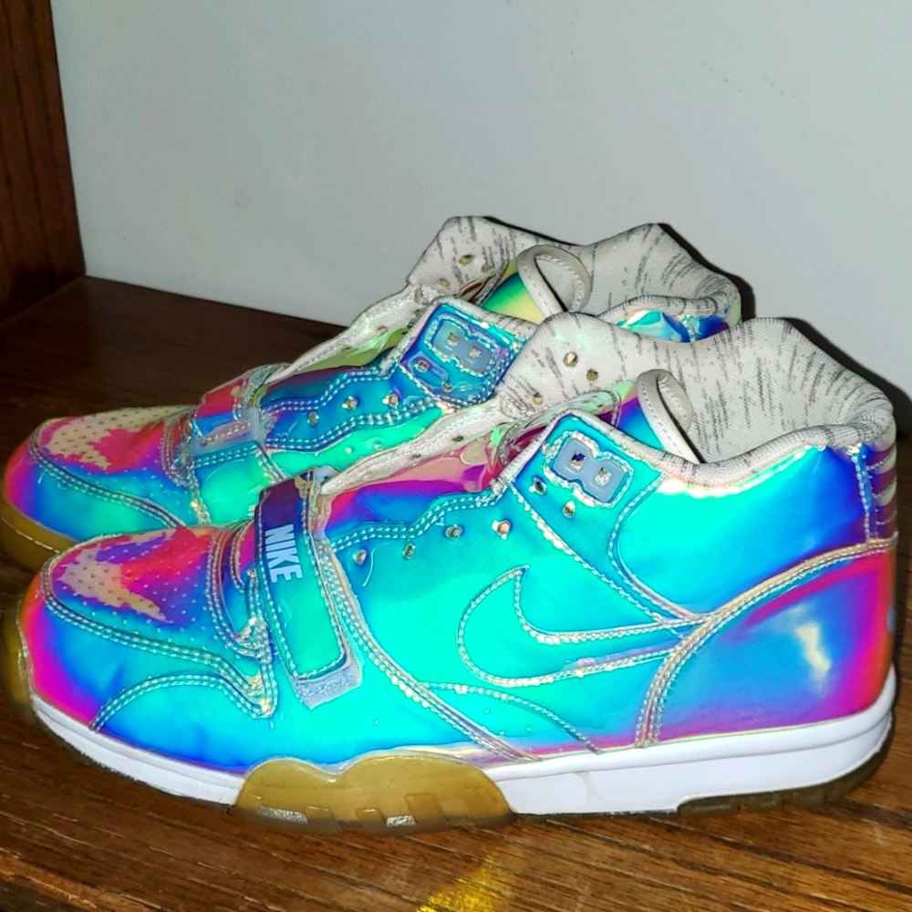 Nike Air Trainer 1 Super Bowl Hologram Sneakers size 9.5